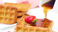 Baked almond flour waffles Baked almond flour waffles