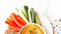 Carrot Hummus Carrot Hummus