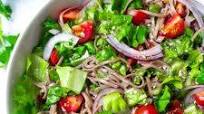 Vegan Buckwheat Soba Noodle Sesame Salad (gluten-free) Vegan Buckwheat Soba Noodle Sesame Salad (gluten-free)
