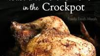 How to Roast a Whole Chicken in the Crockpot How to Roast a Whole Chicken in the Crockpot