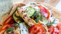 Grilled Chicken Gyro Sandwich Grilled Chicken Gyro Sandwich
