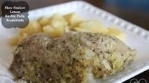 Slow Cooker Lemon Garlic Pork Tenderloin Slow Cooker Lemon Garlic Pork Tenderloin