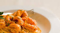 Crawfish and Seafood Pasta with Cream Crawfish and Seafood Pasta with Cream