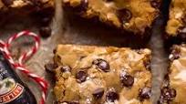 Bailey's Irish Cream Chocolate Chip Cookie Bars Bailey's Irish Cream Chocolate Chip Cookie Bars