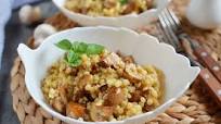 Balsamic Couscous and Mushroom Salad Balsamic Couscous and Mushroom Salad