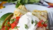 Green Chile Chicken Enchiladas Green Chile Chicken Enchiladas