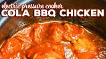Electric Pressure Cooker Cola BBQ Chicken Electric Pressure Cooker Cola BBQ Chicken
