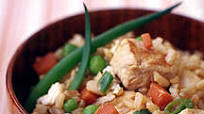 Chicken fried rice Chicken fried rice