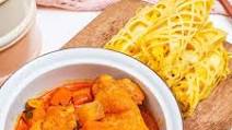 Roti Jala with Chicken Curry (Lacto-Ovo) Roti Jala with Chicken Curry (Lacto-Ovo)