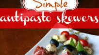 Easy Antipasto Skewers Easy Antipasto Skewers
