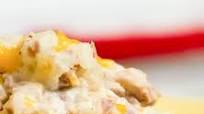 Cheesy Tuna Stuffed Baked Potatoes Cheesy Tuna Stuffed Baked Potatoes