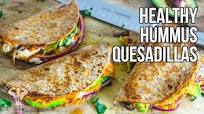 Healthy Hummus Quesadillas Healthy Hummus Quesadillas