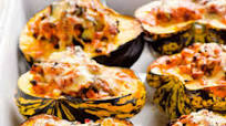Turkey Stuffed Acorn Squash Turkey Stuffed Acorn Squash