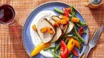 Middle Eastern Pork & Persimmon with Lemon Yogurt Middle Eastern Pork & Persimmon with Lemon Yogurt