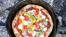 Campfire Pizza with Veggies Campfire Pizza with Veggies