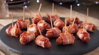 Wright® Brand Bacon Wrapped Lit’l Smokies® Sausages Wright® Brand Bacon Wrapped Lit’l Smokies® Sausages