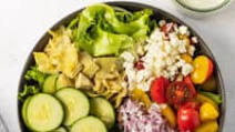 Mediterranean Turkey Salad Mediterranean Turkey Salad