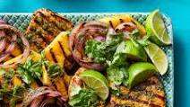 Grilled Pork Chops with Chile & Pineapple Grilled Pork Chops with Chile & Pineapple