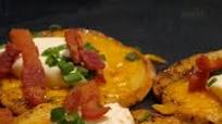 Loaded Crispy Baked Potato Rounds Loaded Crispy Baked Potato Rounds