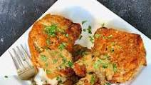 Double Stuffed Pork Chops with Pancetta and Fontina Cheese Double Stuffed Pork Chops with Pancetta and Fontina Cheese