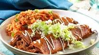 Enchiladas de carne Enchiladas de carne
