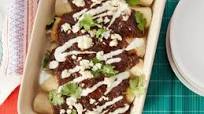 'Easiest Ever' Chicken Mole Enchiladas 'Easiest Ever' Chicken Mole Enchiladas