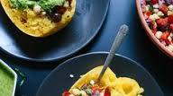 Mediterranean Spaghetti Squash Bowls Mediterranean Spaghetti Squash Bowls