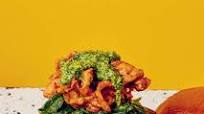 Saag Paneer Bhaji Bun Saag Paneer Bhaji Bun