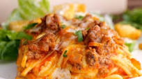 Baked Million Dollar Spaghetti Baked Million Dollar Spaghetti