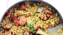 Mom's One Skillet Sausage and Rice + KitchenAid Mixer Giveaway Mom's One Skillet Sausage and Rice + KitchenAid Mixer Giveaway