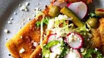Street Style Enchiladas with Red Sauce Street Style Enchiladas with Red Sauce