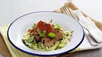 Vegetarian Meatballs and Zucchini Noodles Vegetarian Meatballs and Zucchini Noodles