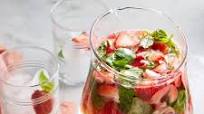 Strawberry, Basil & Lime Infused Water Strawberry, Basil & Lime Infused Water