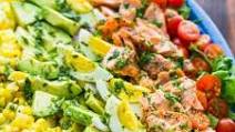 Salmon Cobb Salad Recipe: Salmon Cobb Salad Recipe: