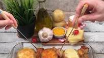 Baked Potato Fondue Baked Potato Fondue