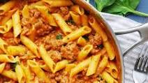 Gluten & Dairy-free Spinach & Sausage Pasta (Gluten, dairy, egg, soy, peanut & tree nut free; top-8-free) Gluten & Dairy-free Spinach & Sausage Pasta (Gluten, dairy, egg, soy, peanut & tree nut free; top-8-free)