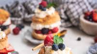 Mixed Berry Shortcake with Mascarpone cream Mixed Berry Shortcake with Mascarpone cream