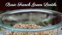 Basic French Lentils Basic French Lentils
