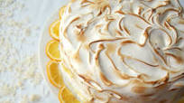 Coconut Meyer Lemon Meringue Cake Coconut Meyer Lemon Meringue Cake