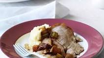 Pork shoulder braised in beer Pork shoulder braised in beer