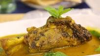 Persian 5 spice and saffron braised lamb shanks Persian 5 spice and saffron braised lamb shanks
