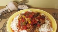 Vivi’s Beef Tomato, Okra & Corn Stew Vivi’s Beef Tomato, Okra & Corn Stew