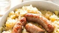 Brats with Sauerkraut Brats with Sauerkraut