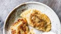Beef, Onion, and Cheddar Pierogies Beef, Onion, and Cheddar Pierogies