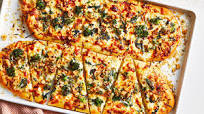 Green and White Pizza Green and White Pizza