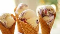 Homemade Waffle Cones with Red, White and Blue Ice Cream Homemade Waffle Cones with Red, White and Blue Ice Cream