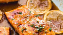 Honey Garlic Salmon Honey Garlic Salmon