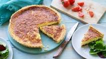 Ploughman's cheese and pickle tart Ploughman's cheese and pickle tart