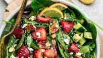 Strawberry Spinach Salad Strawberry Spinach Salad