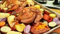 Cornish Hens – Sheet Pan Dinner Cornish Hens – Sheet Pan Dinner